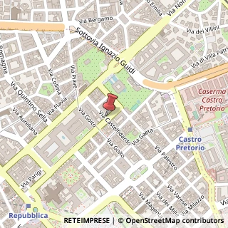 Mappa Via Cernaia, 16, 00185 Roma, Roma (Lazio)