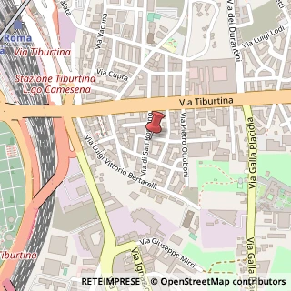 Mappa Via Pio Molajoni, 46, 00159 Roma, Roma (Lazio)