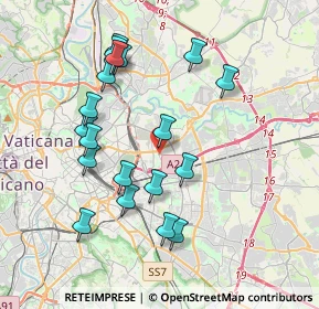 Mappa CASAL BRUCIATO- DONATI, 00159 Roma RM, Italia (4.01895)