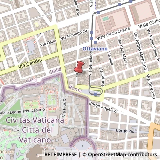 Mappa Via Vespasiano, 23, 00192 Roma, Roma (Lazio)