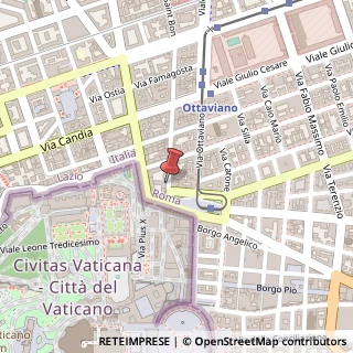 Mappa Via Vespasiano, 8, 00192 Roma, Roma (Lazio)