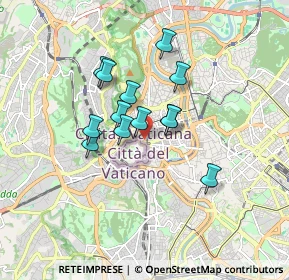 Mappa Via Vespasiano, 00192 Roma RM, Italia (1.34462)