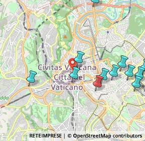 Mappa Via Vespasiano, 00192 Roma RM, Italia (2.5425)