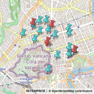 Mappa Via Vespasiano, 00192 Roma RM, Italia (0.489)