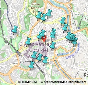 Mappa Via Vespasiano, 00192 Roma RM, Italia (0.9375)