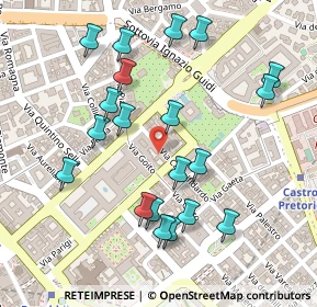 Mappa Via Castelfidardo, 00185 Roma RM, Italia (0.268)