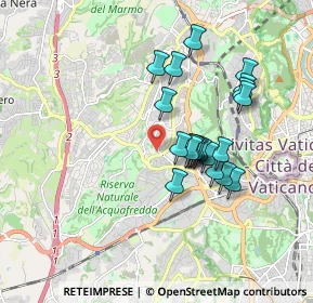 Mappa Via Giuseppe de Luca, 00168 Roma RM, Italia (1.6305)