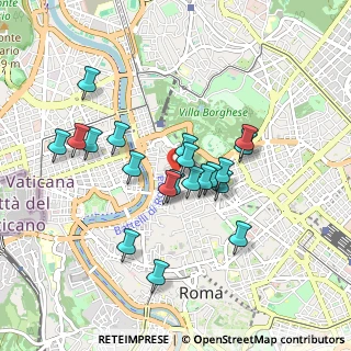 Mappa Via Vittoria, 00187 Roma RM, Italia (0.8265)