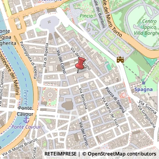 Mappa Via dei Greci, 16, 00187 Roma, Roma (Lazio)