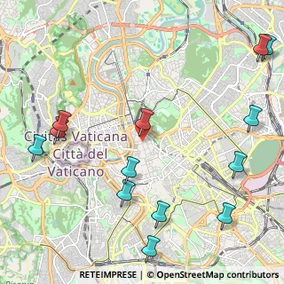Mappa Via Vittoria, 00187 Roma RM, Italia (3.01538)