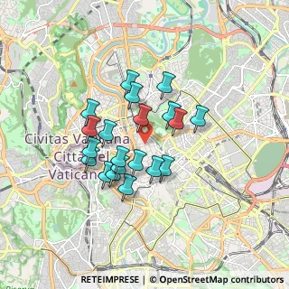 Mappa Via Vittoria, 00187 Roma RM, Italia (1.4695)