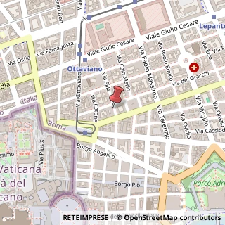 Mappa Via Silla, 99, 00192 Roma, Roma (Lazio)