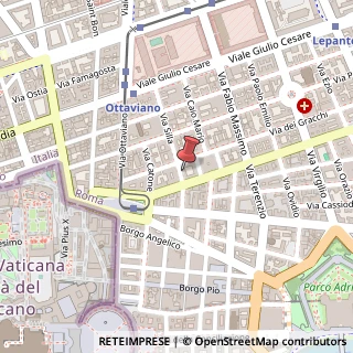 Mappa Via Silla, 104, 00192 Roma, Roma (Lazio)
