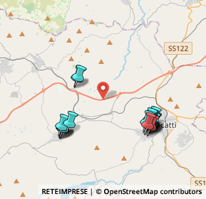 Mappa Viadotto Serra Cazzola, 92020 Castrofilippo AG, Italia (4.579)