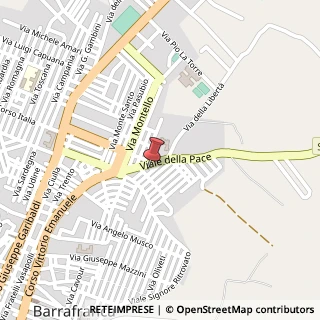 Mappa Via etna 3, 94012 Barrafranca, Enna (Sicilia)