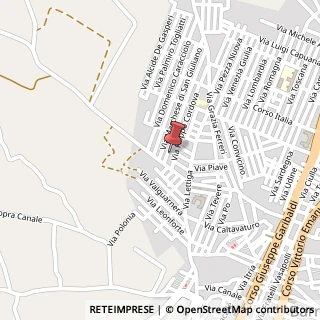 Mappa Via Nino Martoglio, 16, 94012 Barrafranca EN, Italia, 94012 Barrafranca, Enna (Sicilia)