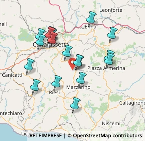 Mappa Via Montecarlo, 94012 Barrafranca EN, Italia (15.87474)