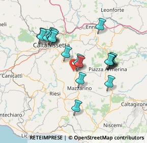 Mappa Via Montecarlo, 94012 Barrafranca EN, Italia (15.276)