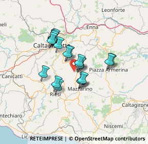 Mappa Via Montecarlo, 94012 Barrafranca EN, Italia (11.46)