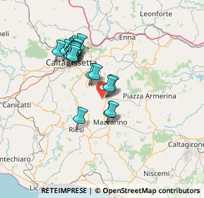 Mappa Via Montecarlo, 94012 Barrafranca EN, Italia (13.512)