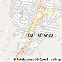 Mapa Barrafranca