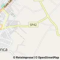 Karte Barrafranca