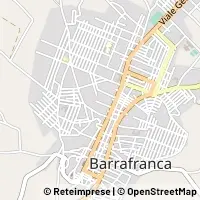 Karte Barrafranca