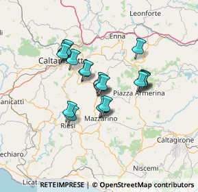 Mappa Via Oliveti, 94012 Barrafranca EN, Italia (11.5595)