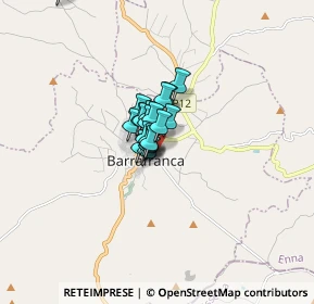 Mappa Via Oliveti, 94012 Barrafranca EN, Italia (0.8585)