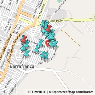 Mappa Via Oliveti, 94012 Barrafranca EN, Italia (0.18)