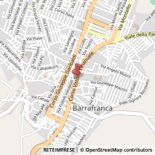 Mappa Via Abbate Meli, 6, 94012 Barrafranca, Enna (Sicilia)