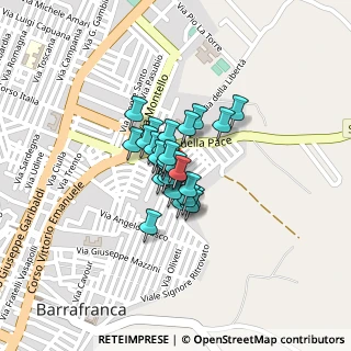 Mappa Via Monti Erei, 94012 Barrafranca EN, Italia (0.11786)