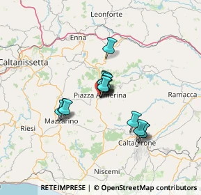 Mappa Contrada Orto Piano dei Morti, 94015 Piazza Armerina EN, Italia (9.66867)