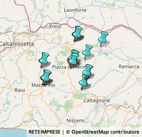 Mappa Contrada Orto Piano dei Morti, 94015 Piazza Armerina EN, Italia (10.9245)