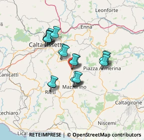 Mappa (da Viale della Provincia, 94012 Barrafranca EN, Italia (12.0385)