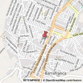 Mappa Via Caserta, 18, 94012 Barrafranca EN, Italia, 94012 Barrafranca, Enna (Sicilia)