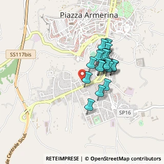 Mappa Via Pietro Nenni, 94015 Piazza Armerina EN, Italia (0.3685)