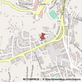 Mappa Via Pietro Nenni, 94015 Piazza Armerina, Enna (Sicilia)