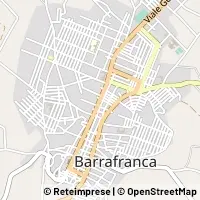 Mapa Barrafranca