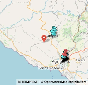 Mappa C.da Rocca San Giovanni, 92100 Raffadali AG, Italia (9.6385)