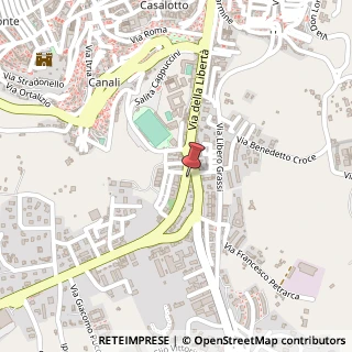 Mappa Via Alessandro Manzoni, 22, 94015 Piazza Armerina, Enna (Sicilia)