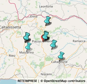 Mappa Via Pietro Mascagni, 94015 Piazza Armerina EN, Italia (9.704)