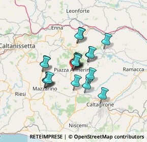 Mappa Via Pietro Mascagni, 94015 Piazza Armerina EN, Italia (10.383)