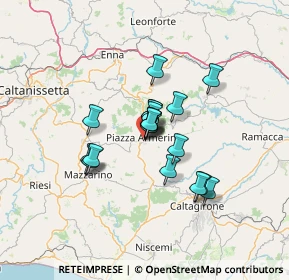 Mappa Via Pietro Mascagni, 94015 Piazza Armerina EN, Italia (10.12579)