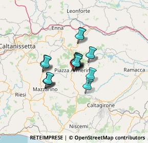 Mappa Via Pietro Mascagni, 94015 Piazza Armerina EN, Italia (8.7775)