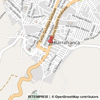 Mappa Corso Vittorio Emanuele, 147, 94012 Barrafranca, Enna (Sicilia)
