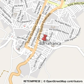 Mappa Corso Umberto I, 48, 94012 Barrafranca, Enna (Sicilia)