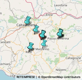 Mappa Via Caputo, 94012 Barrafranca EN, Italia (10.382)