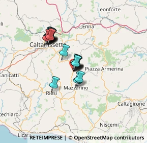 Mappa Via Caputo, 94012 Barrafranca EN, Italia (10.984)