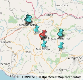 Mappa Via Principe Scalea, 94012 Barrafranca EN, Italia (12.97563)